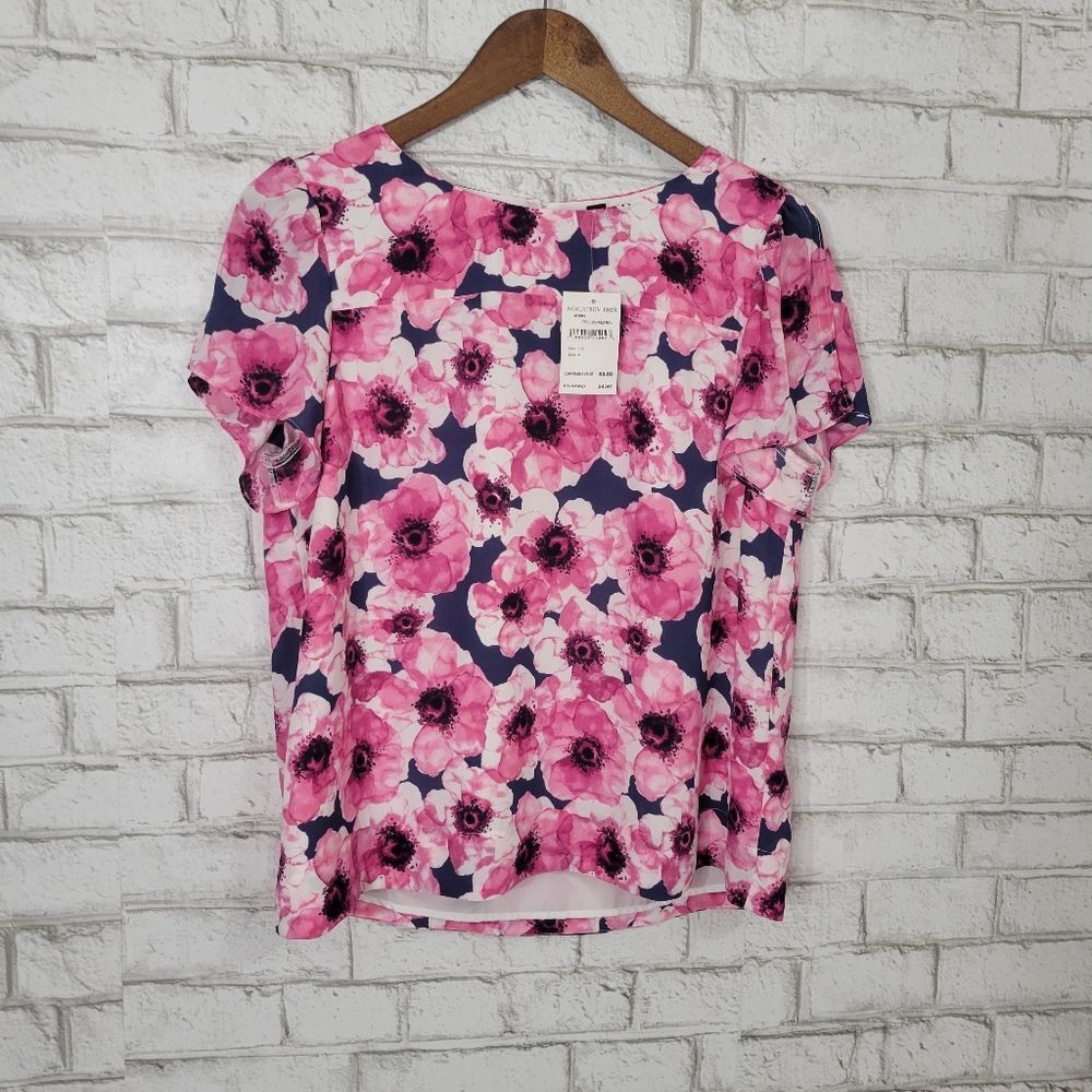 NWT J. Crew Teledo Floral blouse